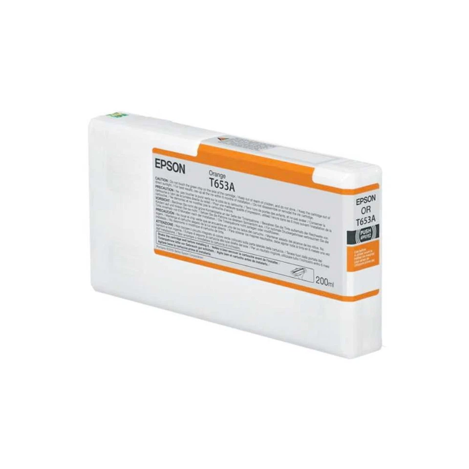 Epson Patrone T653A Orange C13T653A00 200ml für Epson Stylus Pro 4900, 2020-2021 - Bild 1 von 1