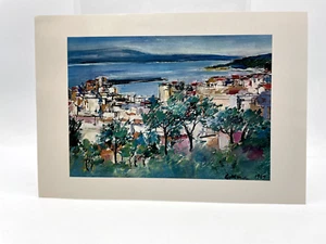 Stampa Riproduzione Paesaggio di Reggio di Calabria di Giuseppe Marino - Picture 1 of 2