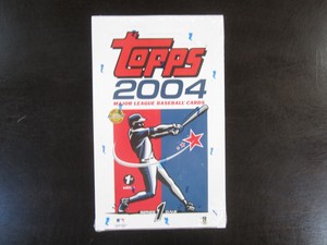 2004 Topps Series 1 Baseball 1st Edition Factory Sealed Box 20 Packs