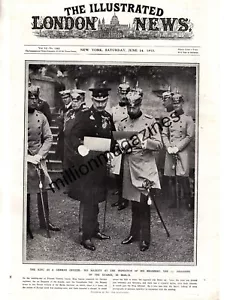 1913 London News June 14 - Argentina Tango dance steps; Tsar arrives for wedding - Picture 1 of 1