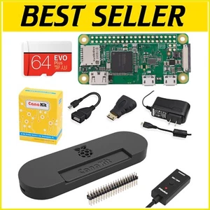 All-in-One Raspberry Pi Zero W Starter MAX Kit with 64GB and Accessories - Afbeelding 1 van 6