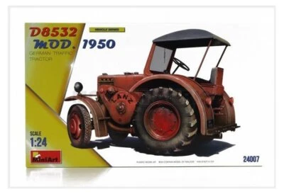 Miniart 24007 Lanz - Bulldog D8532 German Traffic Tractor 1950 - 1/24 - Image 1 of 2