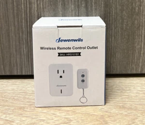 ✅DEWENWILS Indoor Remote Control Electrical Outlet Plug Wireless On Off Switch - Picture 1 of 4