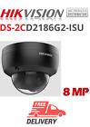 Caméra réseau à dôme fixe Hikvision DS-2CD2186G2-ISU F2.8 (noir) 4K Acusense