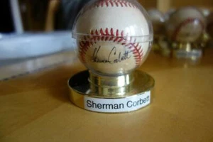 Official MLB Rawlings Major American League SHERMAN CORBETT Autographed Baseball - Picture 1 of 3