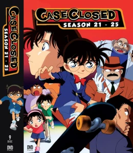 Anime DVD Detective Conan Case Closed Season 21-25 English Subtitle - Imagen 1 de 3