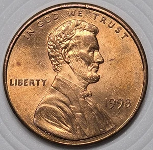 Wide AM & FS 901 Errors 1998 Lincoln Penny 1C 2.5g Zinc Red & DDR ๐ฅ - Picture 1 of 18