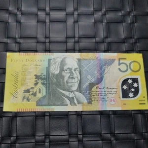 2005 $50 Fifty Dollar Polymer Australian Banknote - Picture 1 of 2