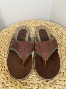 Danner Lost Coast Sandal Flip Flop Vibram Brown Sz 13 - Picture 1 of 10