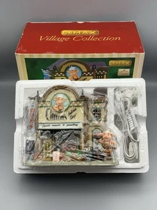 Casa iluminada Lemax Clinton's Butcher Shop Village Collection 2007 #75517 nueva en caja - Imagen 1 de 12