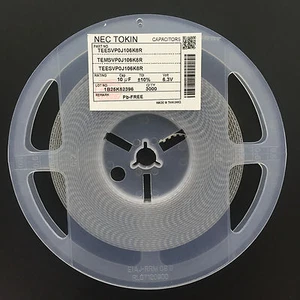 50 Stck. Tantalkondensator SMD 6,3V10UF 10UF 6,3 V NEC TEESVP0J106M8R 0805 P Typ - Bild 1 von 1