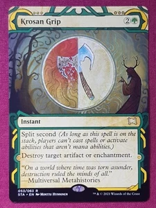 Magic The Gathering STRIXHAVEN MYSTICAL ARCHIVE KROSAN GRIP green card MTG - Picture 1 of 2