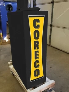 25" X 6" CORECO OIL CITY PA GAS VINYL DECAL LUBESTER SIDES OIL PUMP LUBSTER - Picture 1 of 1