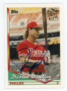 2004 Topps Fan Favorites DARREN DAULTON Philadelphia Phillies AUTO Insert - Picture 1 of 1