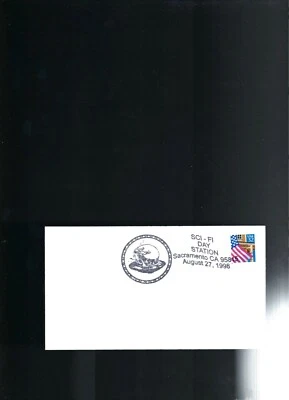 1998 Sacramento CA Sci-Fi Day Station Cover - Image 1 of 2