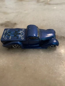 Hot Wheels First Editions Super Smooth Pickup Truck Hot Rod 1:64 Scale Blue 726 - Picture 1 of 8