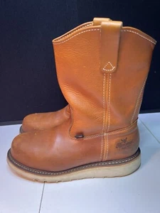 Botas Wellington Thorogood para hombre talla 9,5 D punta de acero parte inferior de cuña 804-4205 - Imagen 1 de 10