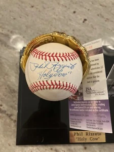 Phil Rizzuto handsignierter Baseballkoffer "HOLY COW" inklusive JSA-zertifiziert - Bild 1 von 7