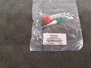 New, Amphenol, D38999/26WA35SN, CONN PLUG 6POS STRAIGHT W/SCKT - Picture 1 of 3