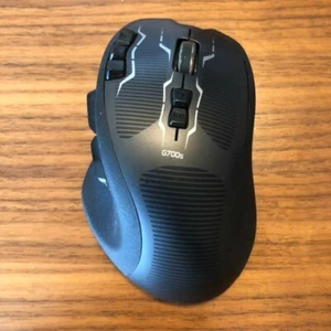 Logicool Rechargeable Gaming Mouse G700s - Picture 1 of 2