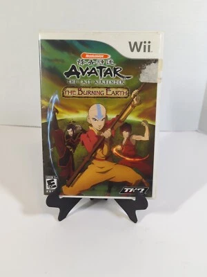 Avatar The Last Airbender The Burning Earth Nintendo Wii 2007 Sem manual - Imagem 1 de 4