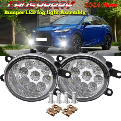 Para 2008 2009 2010 2011 2012 Lexus IS F luz antiniebla parachoques lámpara de conducción lente transparente Foto 1 de 4