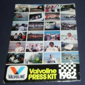 1982 Valvoline Racing Press Kit A.J. Foyt Harry Gant Cale Yarborough Buddy Baker - Picture 1 of 7