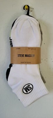 Steve Madden Women's 6-Pairs Quarter Cut Socks (121). - Image 1 of 4