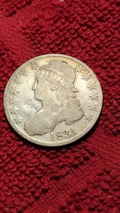 1831 Capped Bust Half Dollar - Picture 1 of 2