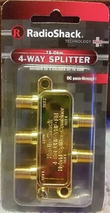 4 way splitter gold - Picture 1 of 4