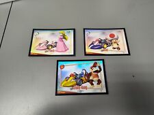 2009 Enterplay Super Mario Kart Wii trading card lot of 3 FOILs