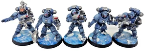 Warhammer 40k Space Marine Incursors Space Wolves Painted 40 k Games Workshop - Picture 1 of 9