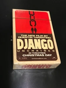 Brand new and factory sealed playing cards ~ 2012 Quentin Tarantino film~ DJANGO - Picture 1 of 1