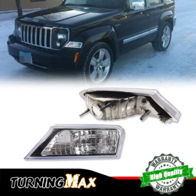 Juego de pares de luces de señal de giro marcador lateral de estacionamiento de esquina para 08-12 Liberty Foto 1 de 4