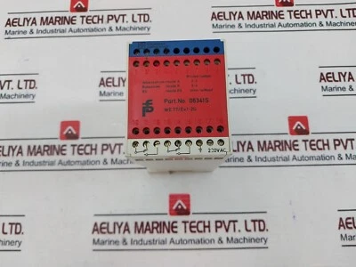 PEPPERL+FUCHS WE 77/EX1-2U Isolated Switch Amplifier Relay 06341s 220Vac - image 1 of 4