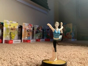 Amiibo Wii Fit Trainer USED (Read Description) Wii Fit Super Smash Bros Nintendo - Picture 1 of 1