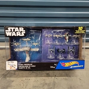 Star Wars - Hot Wheels - Flight Controller 10 Die Cast Starships NEW IN BOX  - Picture 1 of 4