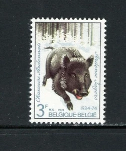 Belgien 1974 WILDSCHWEIN (REGIMENTSEMBLEM) SC 883 POSTFRISCH - Bild 1 von 1