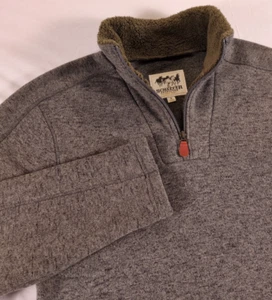 Schaeffer Outfitter Elkhorn 1/4 Zip Pullover Herren Small grau Cowboy Western - Bild 1 von 15