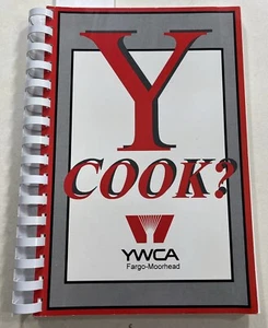 Fargo North Dakota Ethnic cookbook German Kuchen Scandinavian Kringle VTG YMCA - Foto 1 di 24