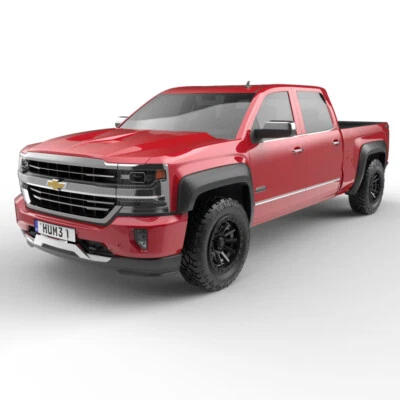 Базовые расширители крыльев стандартного стиля EGR для Chevrolet Silverado | BLF2009 - Изображение 1 из 4