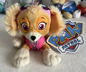 Paw Patrol 6-Inch Floppies Plush Nickelodeon SKY Girl Skye Pink Eyes Puppy NWT - Picture 1 of 6