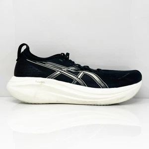 Asics Mens Gel Nimbus 27 1011B956 Black Running Shoes Sneakers Size 14 W - Picture 1 of 12