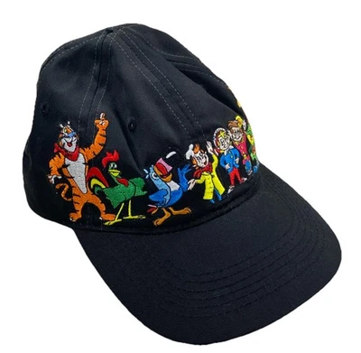 Gorra de colección Kellogg’s Cereal Characters Tony Tiger Tucan Sam Strapback 1999 Foto 1 de 4