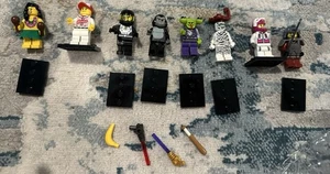 LEGO Minifigures Serie 3 Lotto di 8 - Set Ritirato 8803 - Foto 1 di 6