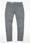Jigsaw Mens Grey Cotton Jegging Jeans Size 28 L32 in Regular