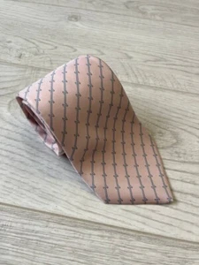 Hermes Tie Pink 5470 FA - Picture 1 of 9