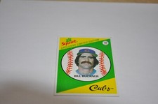1981 Topps Squirt Baseball card # 6 Bill Buckner Chicago cubs mlb