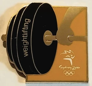 SYDNEY 2000 Olympic Games Sporting Event Weightlifting Pin - Picture 1 of 1