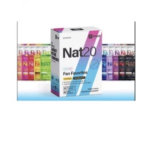 Pruvit NEW Nat20 Ketones Variety. 20 Packets Charged and Caffeine Free